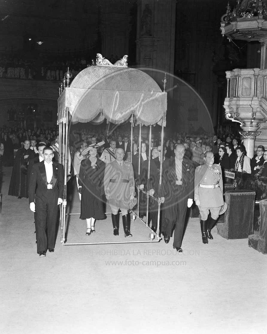 Franco en Nª Señora de la Asunción de San Sebastián