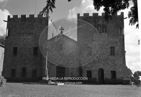 Vistas exteriores del Pazo de Meirás