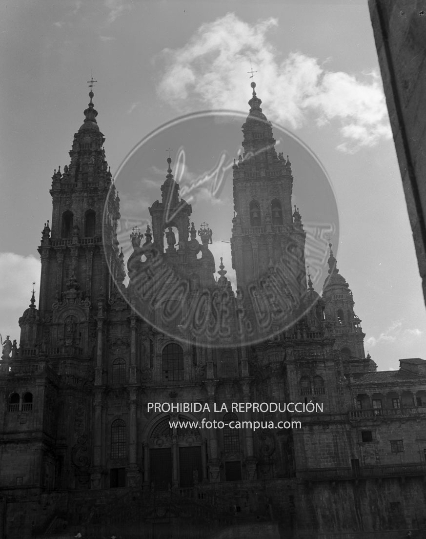 La catedral de Santiago de Compostela