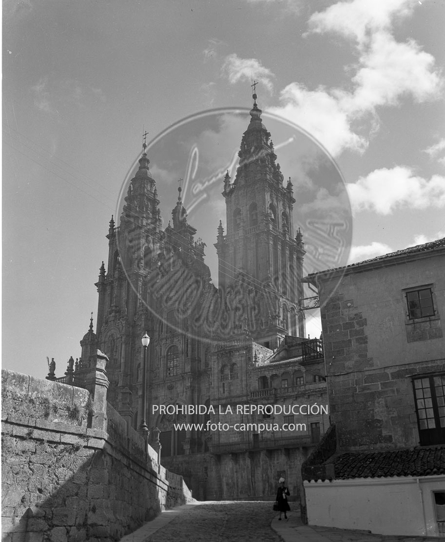 La catedral de Santiago de Compostela