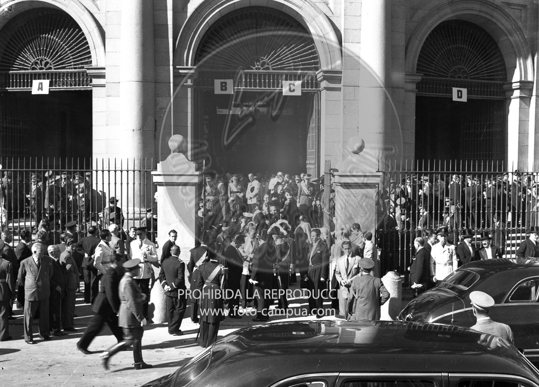 Dia del caudillo 1949 TE DEUM