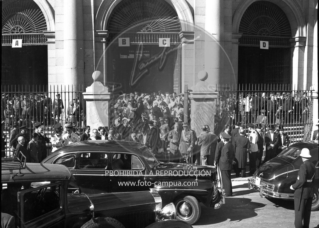 Dia del caudillo 1949 TE DEUM