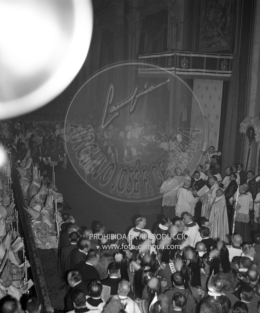 Viaje de Martin Artajo a Roma