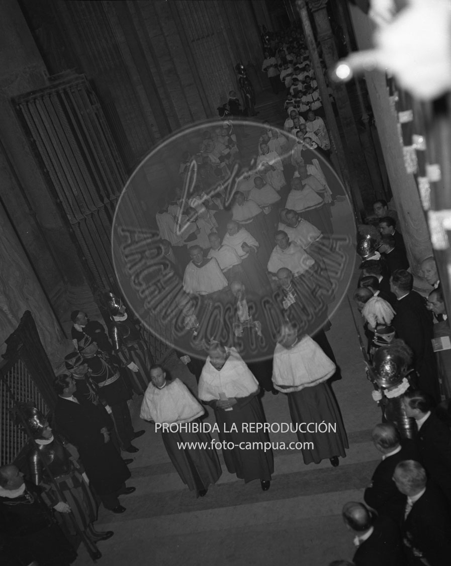 Viaje de Martin Artajo a Roma