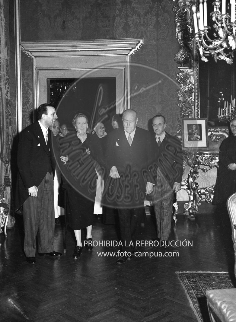 Viaje de Martin Artajo a Roma