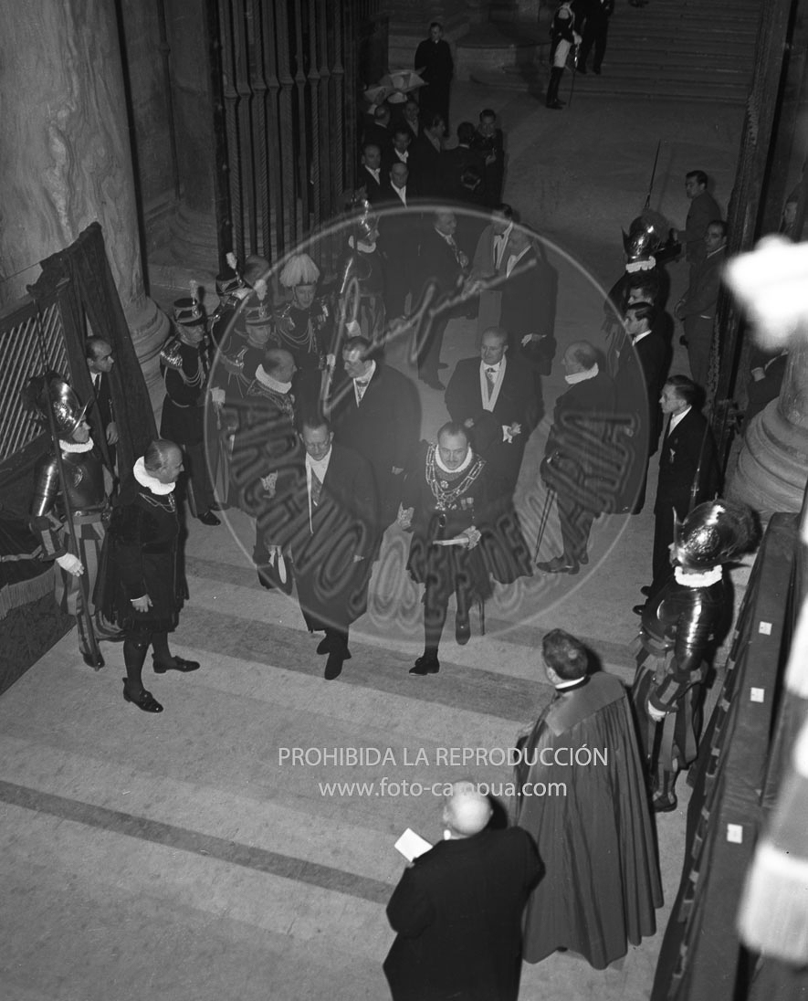 Viaje de Martin Artajo a Roma