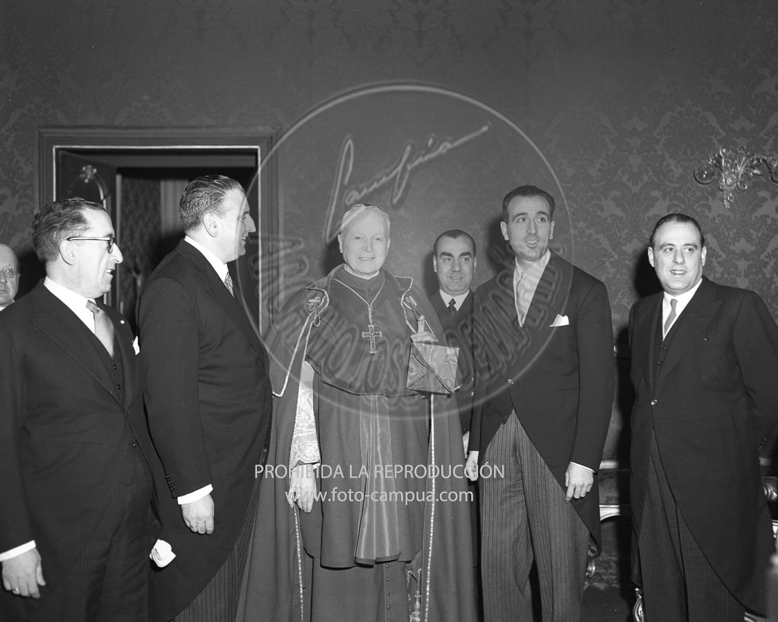 Viaje de Martin Artajo a Roma