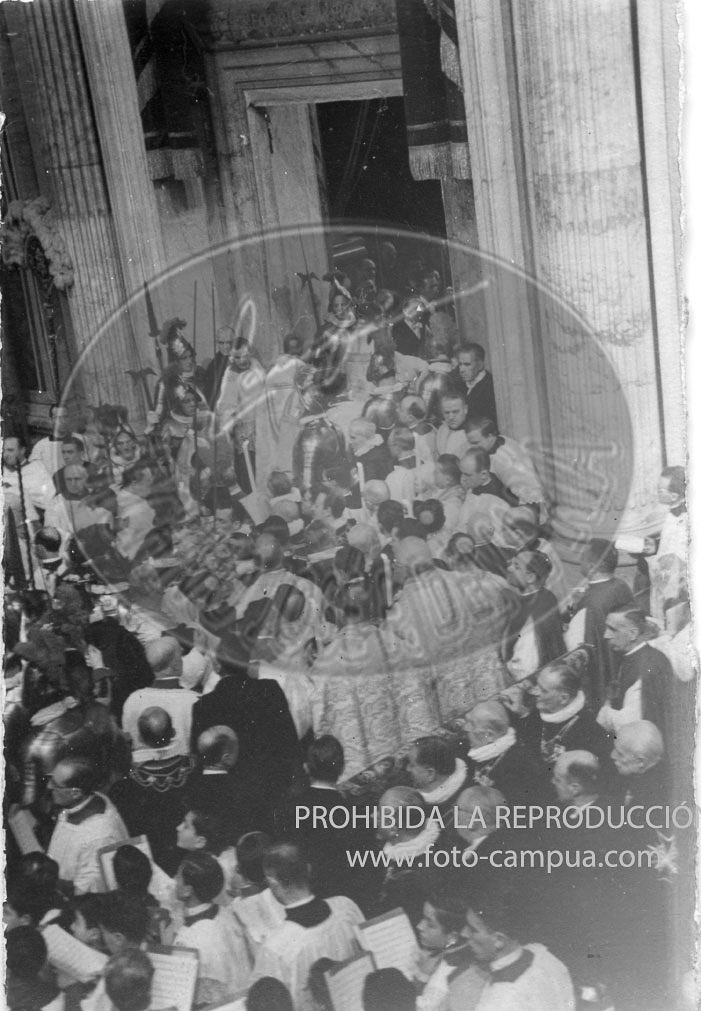 Viaje de Martin Artajo a Roma