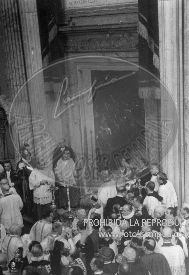 Viaje de Martin Artajo a Roma