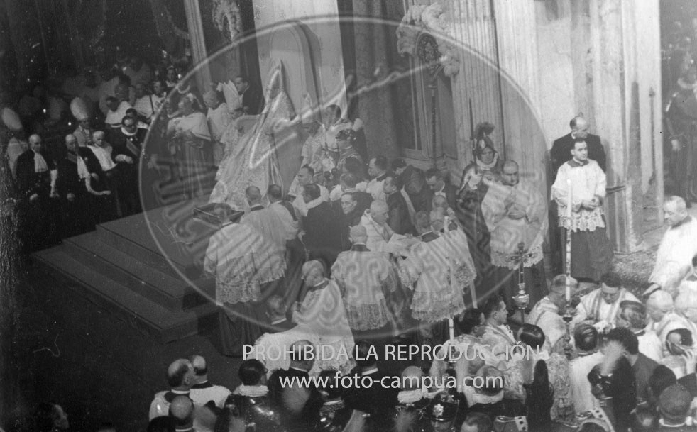 Viaje de Martin Artajo a Roma