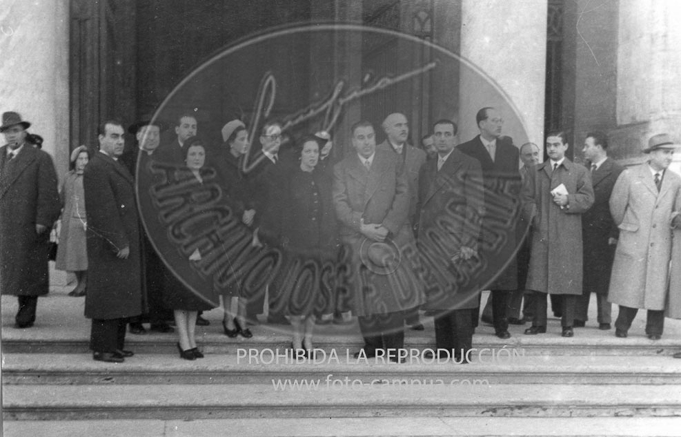 Viaje de Martin Artajo a Roma