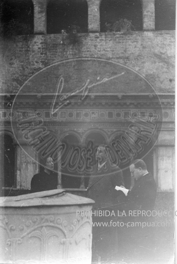 Viaje de Martin Artajo a Roma