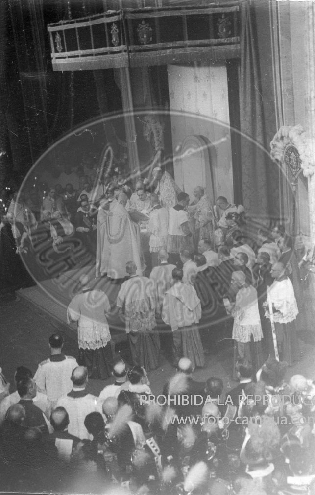 Viaje de Martin Artajo a Roma