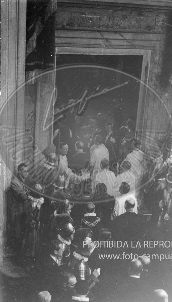 Viaje de Martin Artajo a Roma