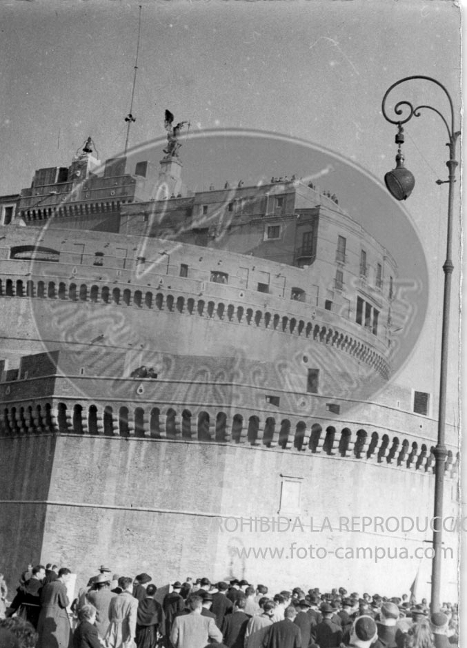 Viaje de Martin Artajo a Roma