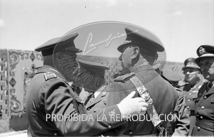 Franco en la Academia de Infanteria de Toledo