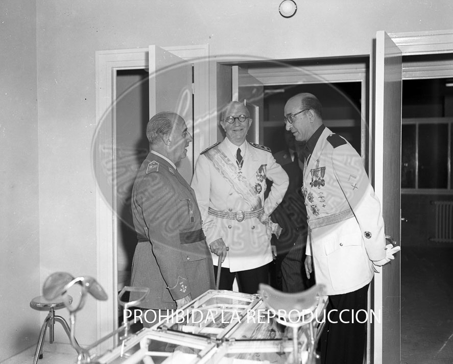 Visita de Franco a Bilbao junio 1950
