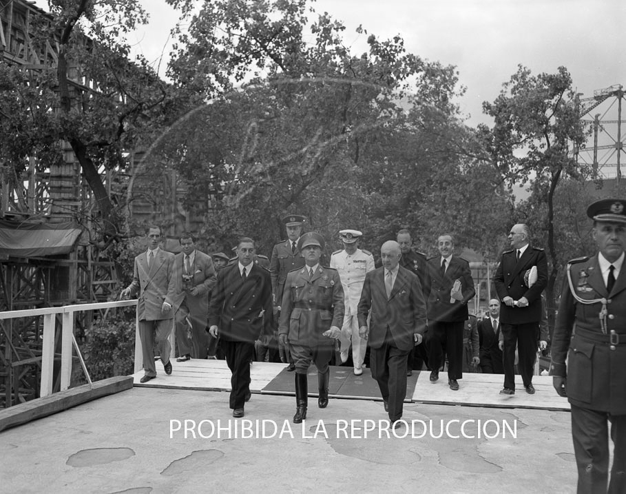 Visita de Franco a Bilbao junio 1950