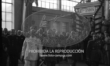 Visita de Franco a Bilbao junio 1950