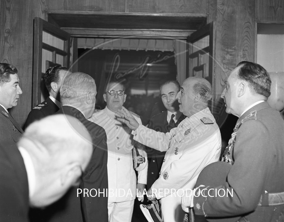 Visita de Franco a Bilbao junio 1950