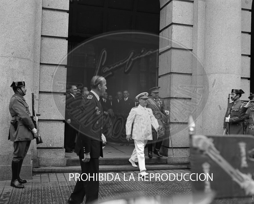 Visita de Franco a Bilbao junio 1950