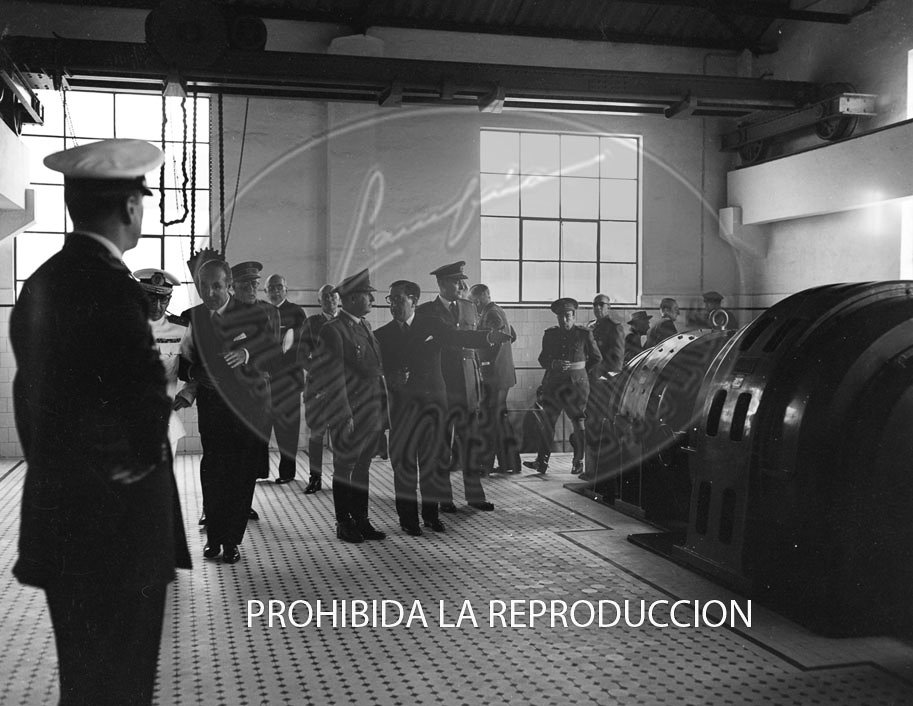 Visita de Franco a Bilbao junio 1950