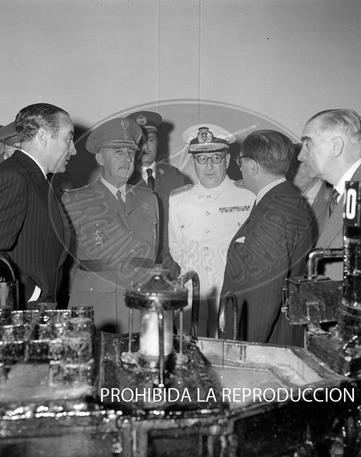 Visita de Franco a Bilbao junio 1950