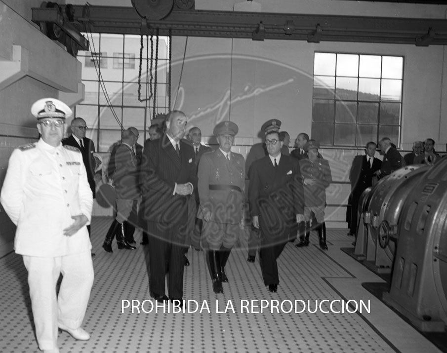 Visita de Franco a Bilbao junio 1950