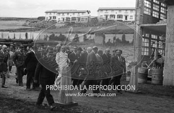 Visita de Franco a Bilbao junio 1950