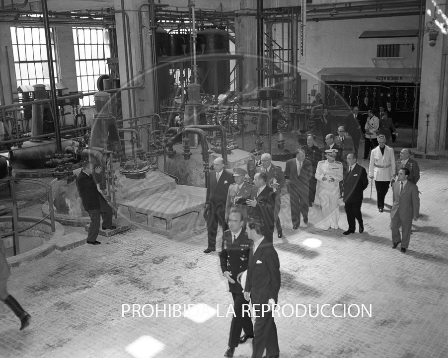 Visita de Franco a Bilbao junio 1950