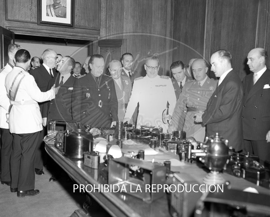 Visita de Franco a Bilbao junio 1950