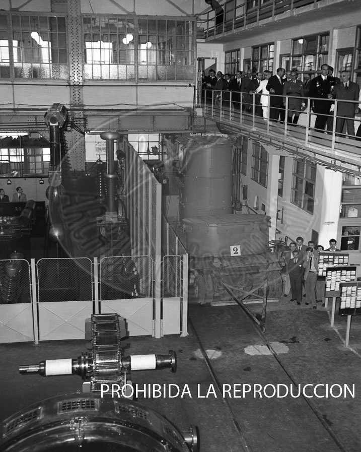 Visita de Franco a Bilbao junio 1950