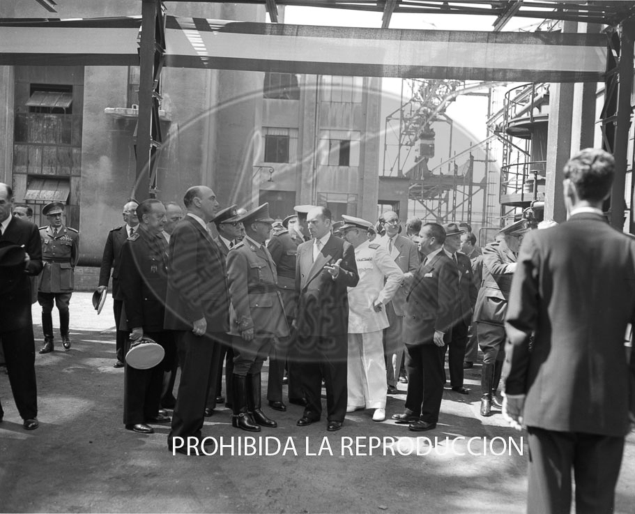 Visita de Franco a Bilbao junio 1950