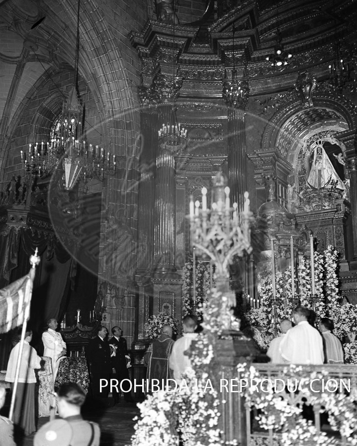Visita de Franco a Bilbao junio 1950