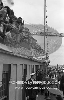 Visita de Franco a Bilbao junio 1950