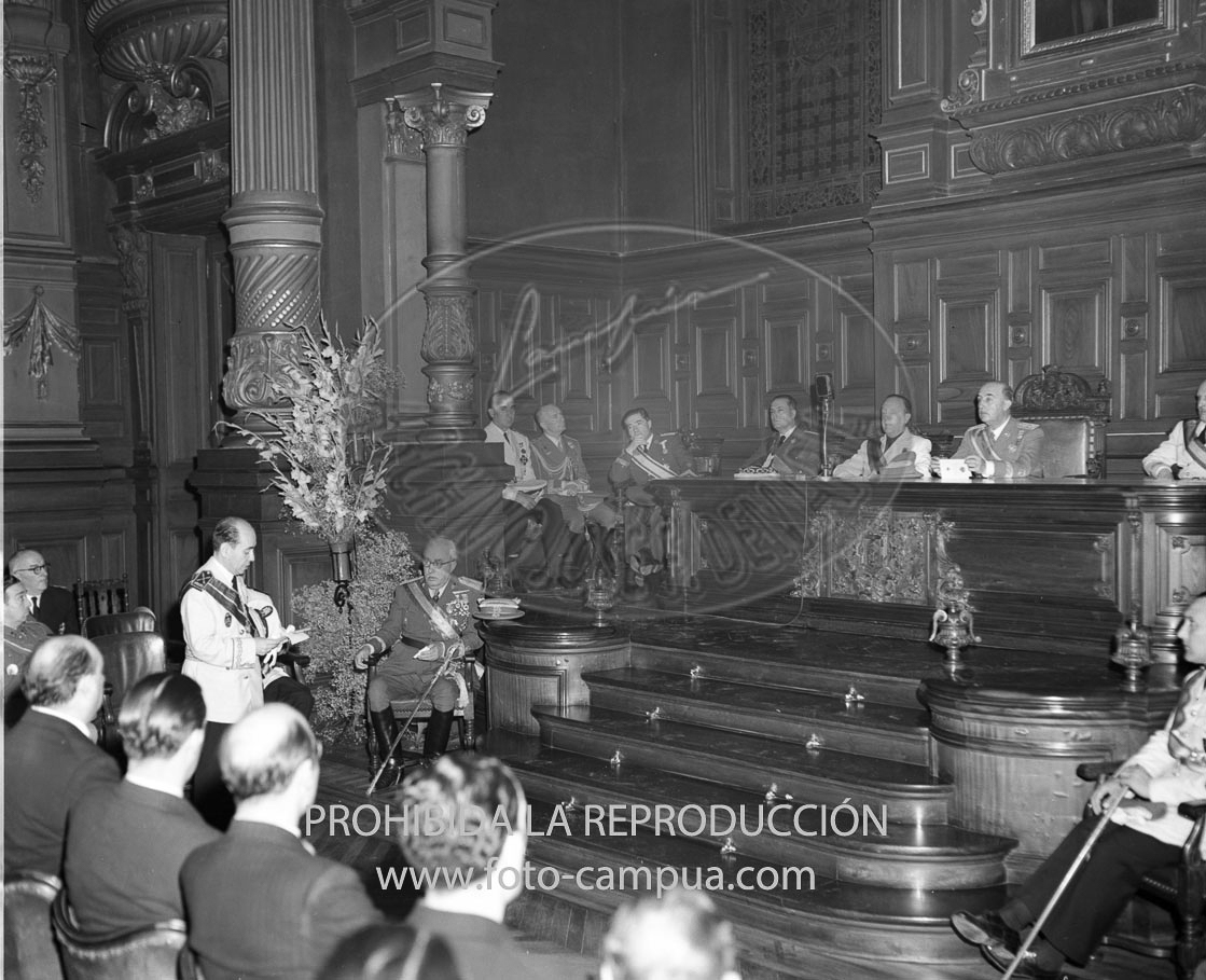 Visita de Franco a Bilbao junio 1950