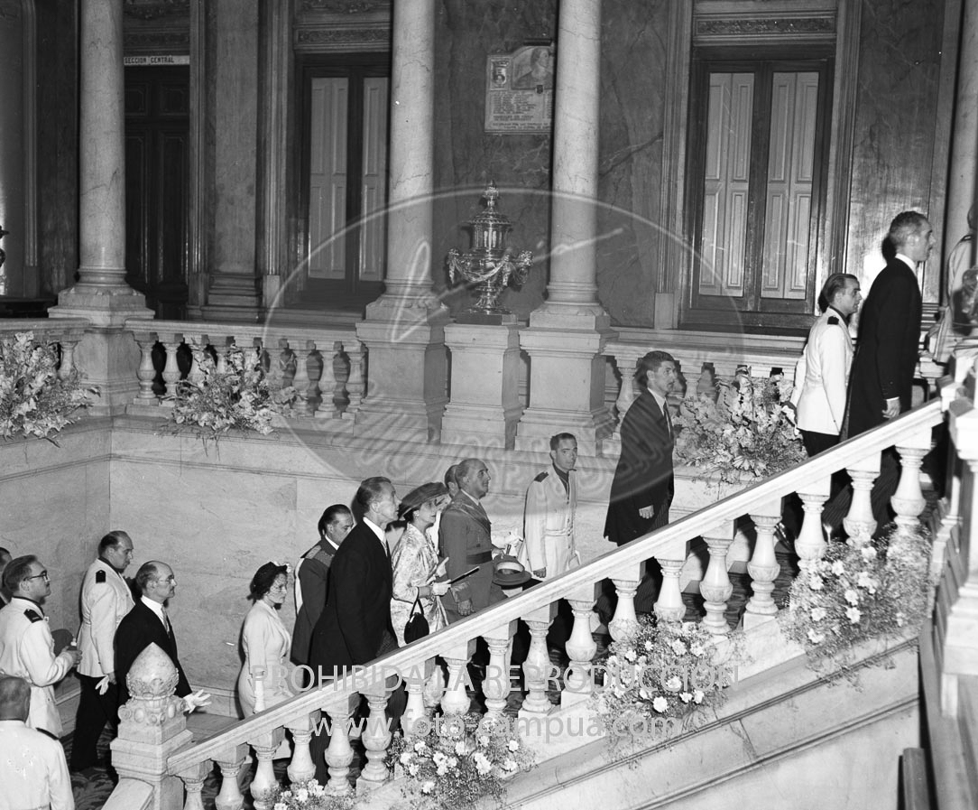 Visita de Franco a Bilbao junio 1950