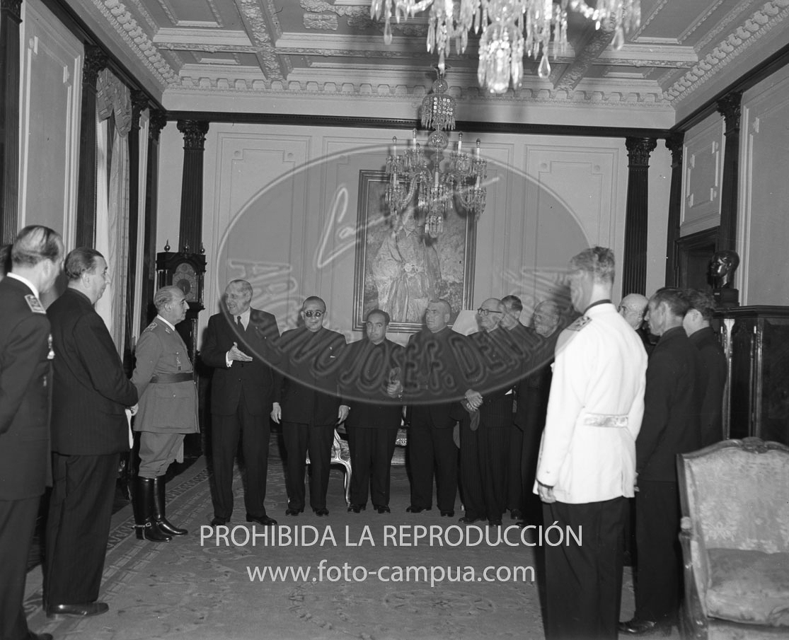 Visita de Franco a Bilbao junio 1950