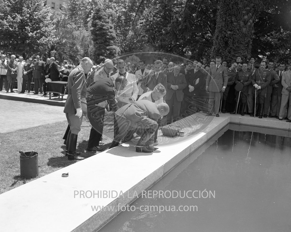 Visita de Franco a Bilbao junio 1950