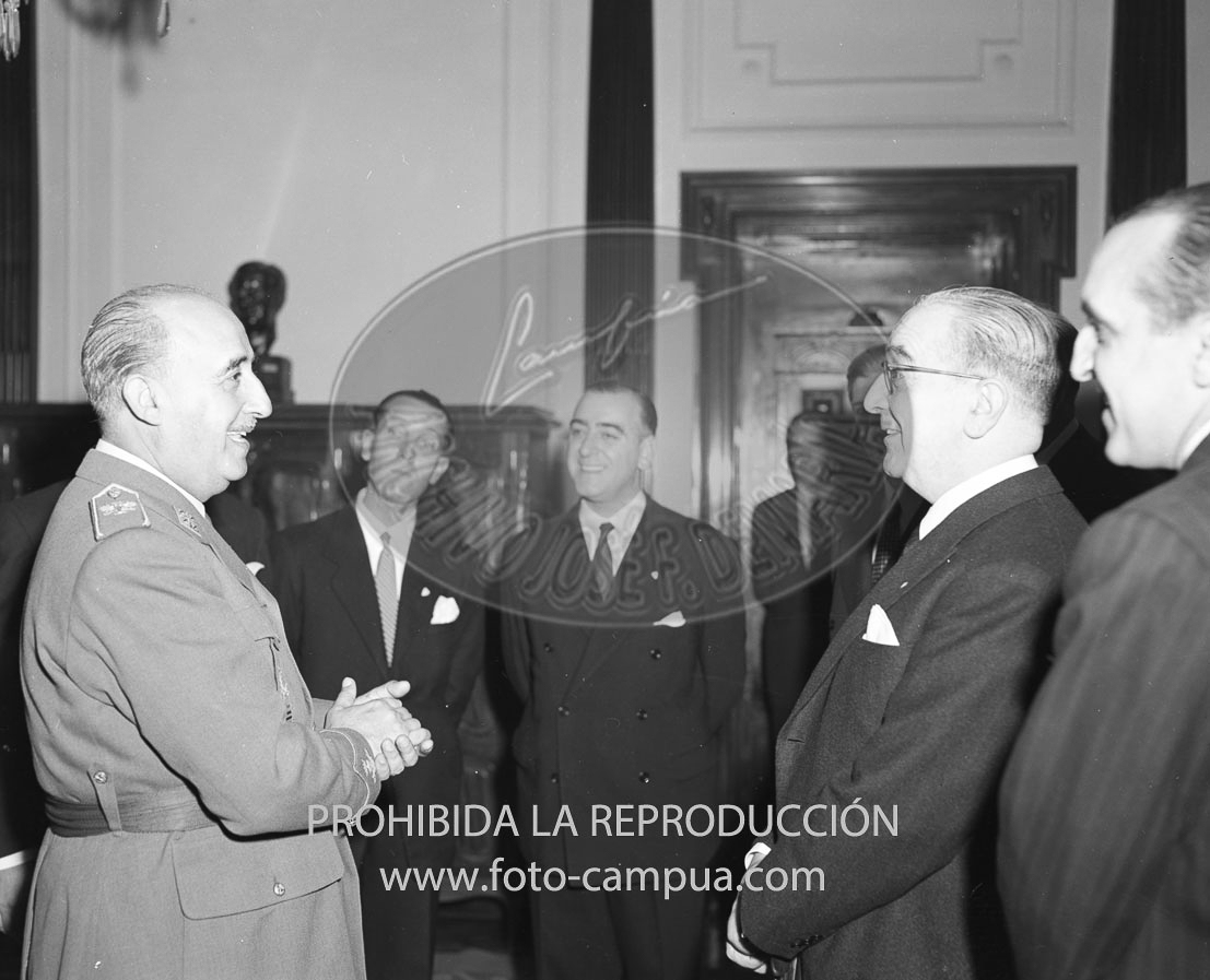 Visita de Franco a Bilbao junio 1950