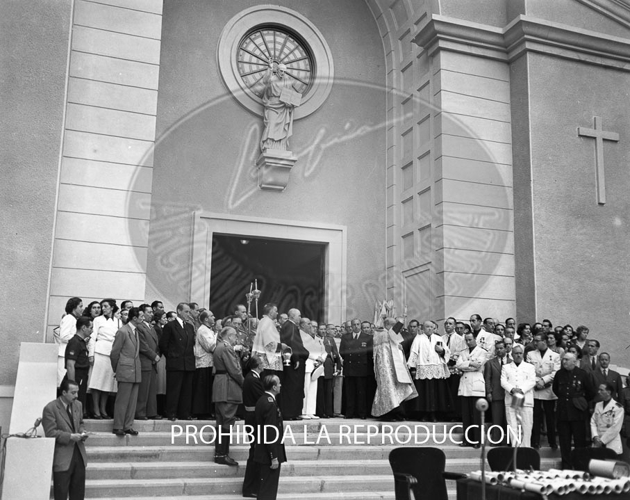 Visita de Franco a Bilbao junio 1950