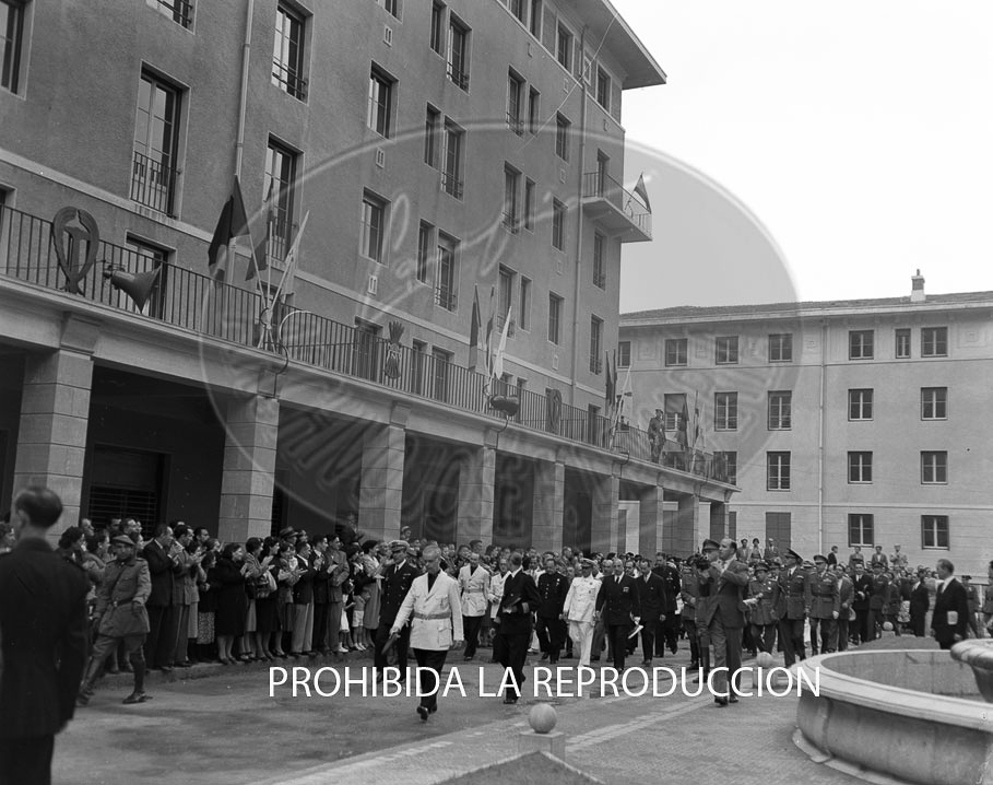 Visita de Franco a Bilbao junio 1950