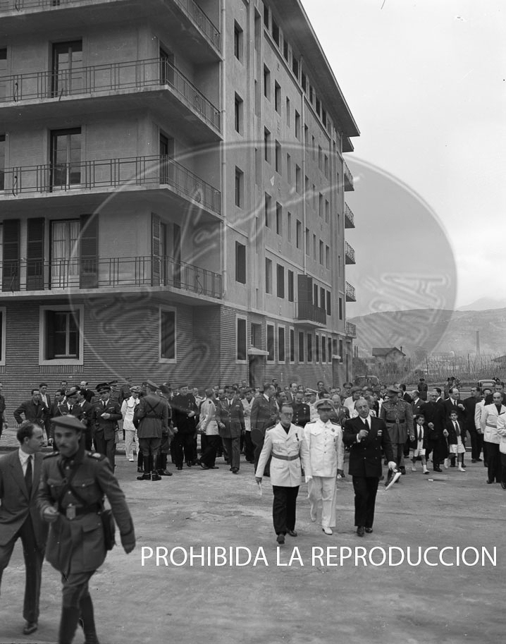 Visita de Franco a Bilbao junio 1950