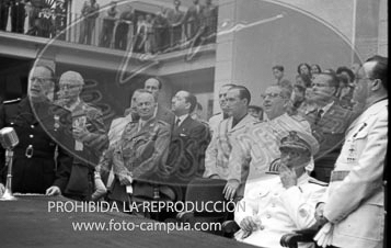 Visita de Franco a Bilbao junio 1950