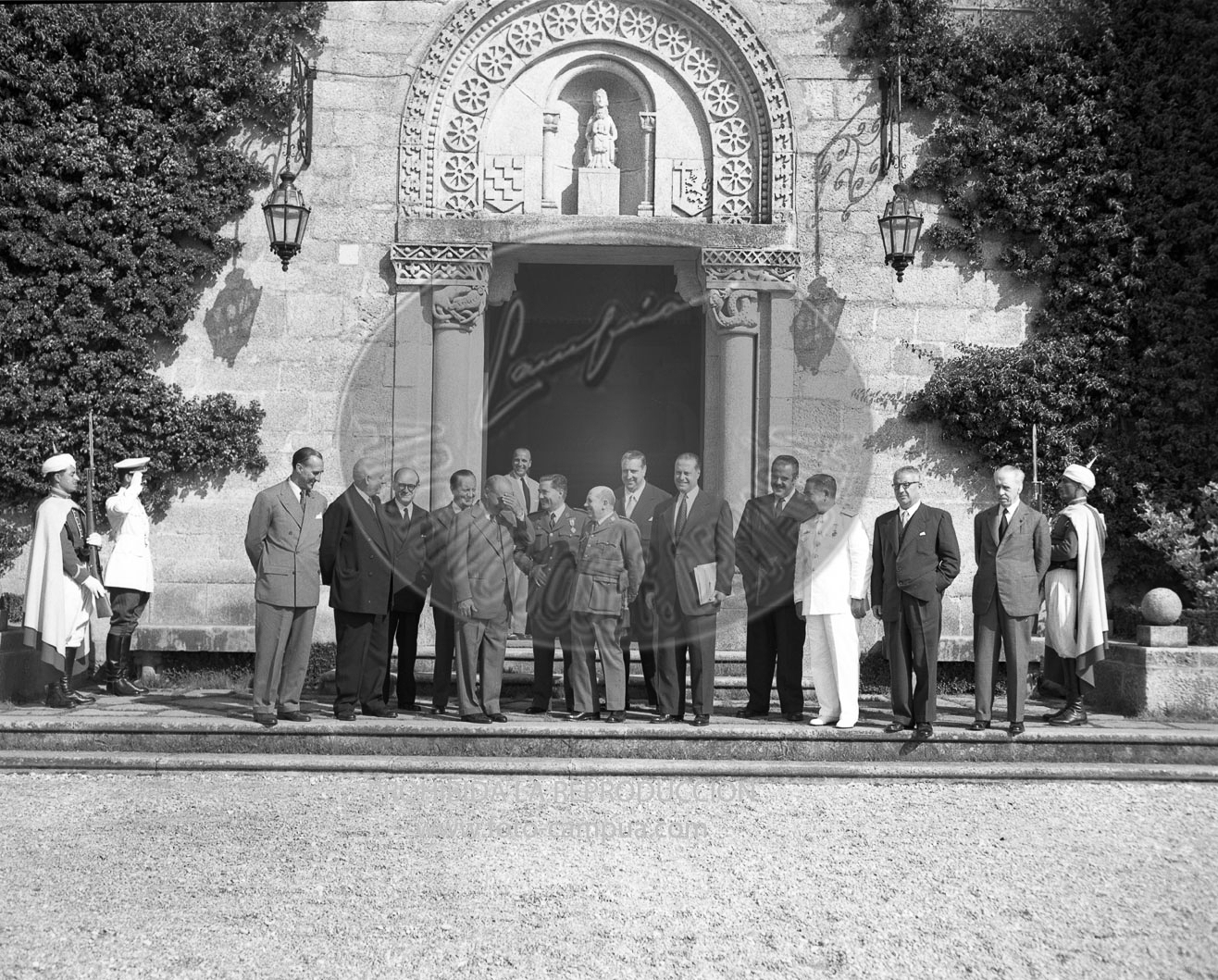 Consejo de ministros en el Pazo de Meirás