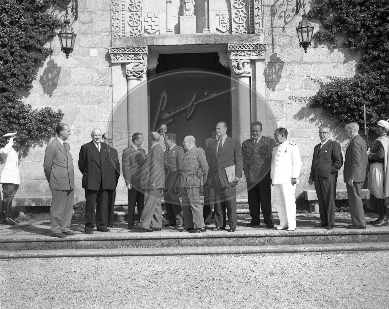 Consejo de ministros en el Pazo de Meirás