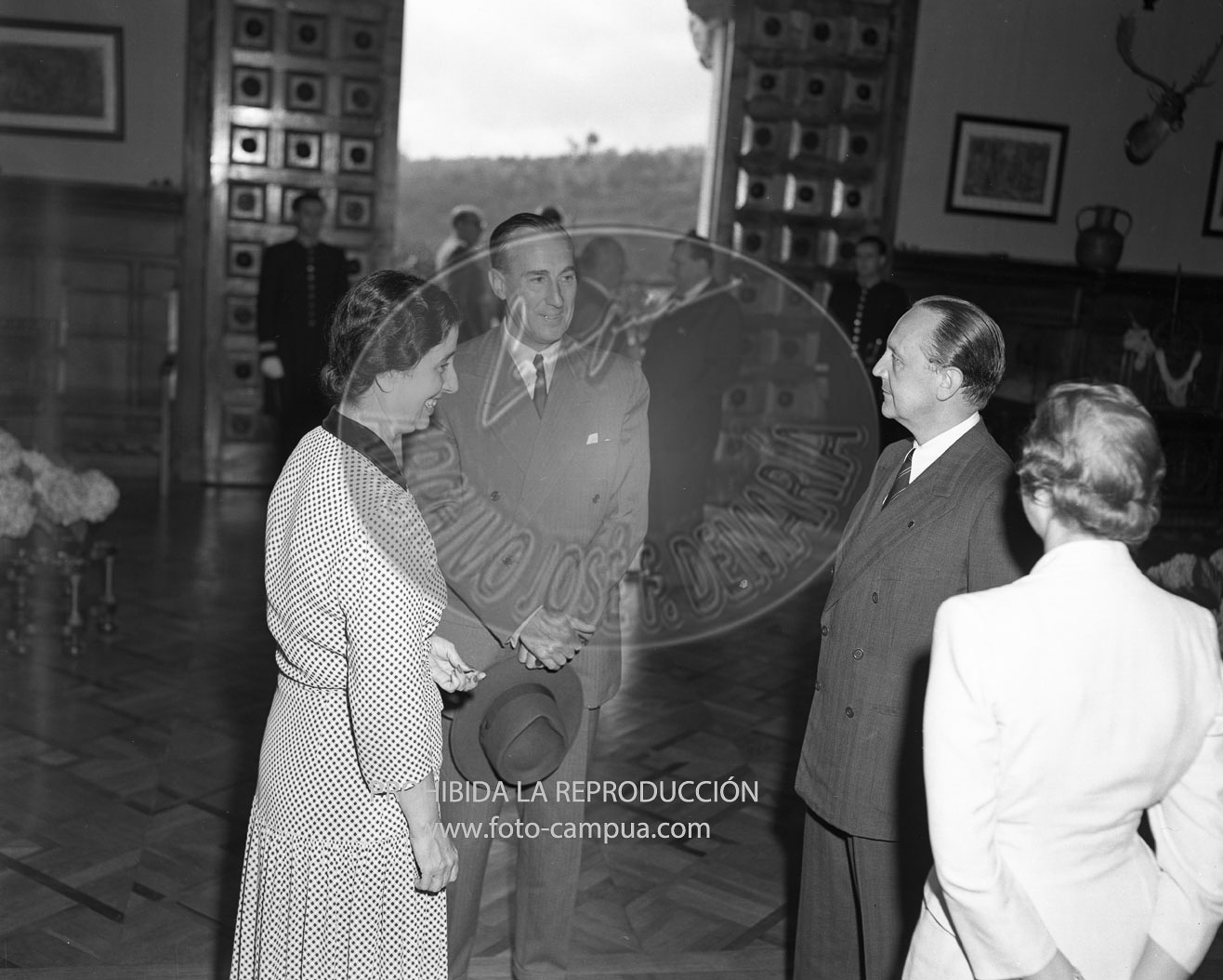 Consejo de ministros en el Pazo de Meirás