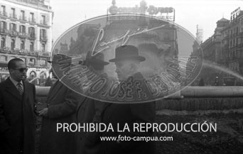 Inauguración fuentes de la Puerta del Sol