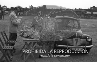 Concurso de automovilistas en el Club de Campo de Madrid