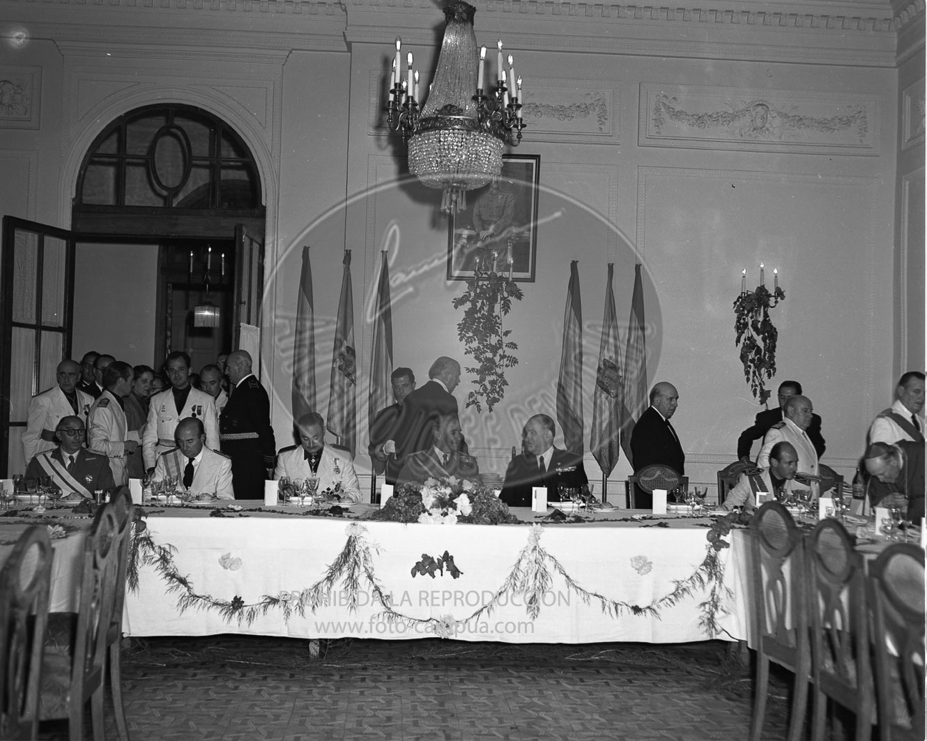 Visita de Franco a Santander 1952